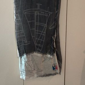 Louis Vuitton Americas Cup stole scarf